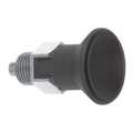 Kipp Indexing Plunger, Short, Size: 2, D1= 1/2-13, D=6, Style C, Lockout Type WO Locknut, SS K0631.17206A5