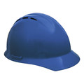 Erb Safety Front Brim Hard Hat, Type 1, Class C, Pinlock (4-Point), Blue 19256