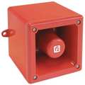 Hubbell Gai-Tronics Sounder, Red, Plastic A105NSONTELR