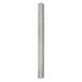 Tapco Sign Post, Silver, Steel, 3 ft L 054-00065