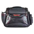 Westward Tool Bag: Polyester, 20 Pockets, Black, Polyester, 20 Pockets 53JW36