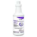 Diversey Cleaner and Disinfectant, 32 oz. Trigger Spray Bottle, Unscented, Colorless, 12 PK 100850916
