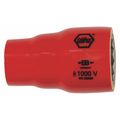 Wiha 1/2 in Drive Insulated Socket 9/16 in, Hex, SAE 31709