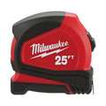 Milwaukee Tool 25' Compact Tape Measure 48-22-6625