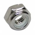 Foreverbolt Nylon Insert Lock Nut, M6-1.00, 18-8 Stainless Steel, Not Graded, NL-19, 6 mm Ht, 50 PK FBLNM6P50