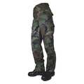 Tru-Spec Mens Tactical Pants, Size R/40, Woodland 1831