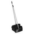 Remco Lobby Dust Pan and Broom Set, Black 62509