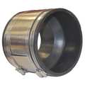 Zoro Select Shielded Ring Coupling, 4.3 psi DX1001-44SR