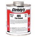 Christys Pipe Cement, Black, 32 oz. RH-ABS-QT-12