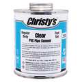 Christys Pipe Cement, Clear, 32 oz. RH-RCLV-QT-12