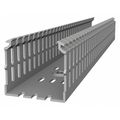 Abb Installation Products Wiring Duct, Narrow Slot Wall, Gray, 6 ft.L TYD1X3NPG6