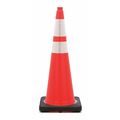 Zoro Select Traffic Cone, Night or High Speed Roadway (45 mph or higher), 12 lb, Reflective, 36 in H, Orange RS90055CT3M64