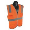 Condor High Visibility Vest, Orange/Red, L/XL 53YM17