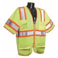 Condor High Visibility Vest, Yellow/Green, 2XL 53YN97