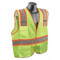Condor High Visibility Vest, Yellow/Green, S/M 53YN65