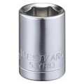 Westward 3/8 in Drive, 11mm Hex Metric Socket, 6 Points 53YR83