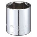 Westward 1/2 in Drive, 30mm Hex Metric Socket, 6 Points 53YU42