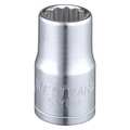 Westward 1/2 in Drive, 13mm Triple Square Metric Socket, 12 Points 53YU64