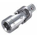 Westward 1/2" Drive Socket Adapter, SAE, 1 pcs, Chrome 53YV63