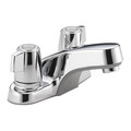 Delta 3-hole 4" installation Hole Centerset Lavatory Faucet, Chrome P241LF