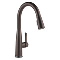 Delta Electronic, 8" Mount, Commercial 1 or 3 Hole Essa 1Hdl, PulDwnKitchenFaucet Touch2O, VBrnz 9113T-RB-DST