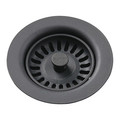 Elkay Strainer, Polymr Drain, Strainer, Charcoal LKQS35CH