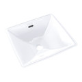 Toto Lavatory w/Sanagloss, Under Cnter, 17x15" LT624G#01