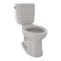 Toto Toilet, 1.28 gpf, E-Max, Floor Mount, Elongated, Sedona Beige CST244EF#12