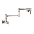 Pfister Pot Filler Faucet, Wall Mount, SS GT533-PFS