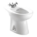 Toto Toilet Bidet, Piedmont, 1-Hole, Cotton Wt BT500AR#01