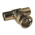 Vitek Coaxial T Connector, RG-6 Cable, PK100 VT-BNC-T-1M100