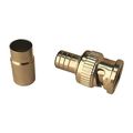 Vitek Coaxial Crimp Connector, BNC Male, PK10 VT-BNC-MRG610