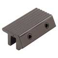 Primeline Tools Tamperproof Sliding Door Channel Lock, 2 in., Extruded Aluminum, Black (Single Pack) S 4035