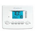 Braeburn Universal Programmable Thermostat, 5-2 Programs, 1 H 1 C, Wall Mount, Hardwired/Battery, 18/30VAC 2020NC