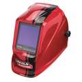 Lincoln Electric Welding Helmet, Shade 5-13 3350 Series, Red K4034-4