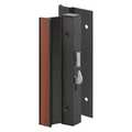Primeline Tools Black Aluminum, Sliding Door Handle Set with Hook Lock (Single Pack) C 1003