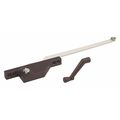True Hardware Single Arm Operator, Left Hand, Bronze, Stainless Guide Roller, Crank Handle (Single Pack) TH 23014