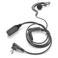 Earphone Connection Earhook Lapel Microphone, Black EP303