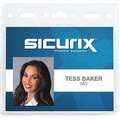 Sicurix Convention Badge Holder, Horizontal, PK250 BAU 67830