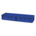 Ssi Schaefer Straight Wall Container, Blue, Polypropylene, 48 in L, 2.46 cu ft Volume Capacity NF481507.ASBL2