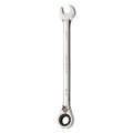 Westward Ratcheting Wrench, Combination, SAE, 3/8" 54PP35