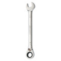 Westward Ratcheting Wrench, Combination, SAE, 1/2" 54PP37
