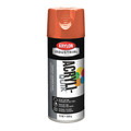 Krylon Industrial Spray Paint, Pumpkin Orange, Gloss, 12 oz K02411A07