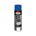 Krylon Industrial Inverted Marking Paint, 17 oz., Apwa Blue, Solvent -Based A03621007