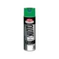 Krylon Industrial Inverted Marking Paint, 17 oz., Green, Solvent -Based A03631007