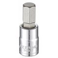 Westward 3/8 in Drive Hex Socket Bit Metric 11 mm Tip, 1 3/4 in L 54TL77