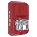 System Sensor Compact Strobe, Marked Fire Strobe, Red SGRL