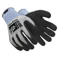 Hexarmor Cut Resistant Coated Gloves, A8 Cut Level, Nitrile, L, 1 PR 9013-L (9)