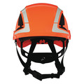 3M Front Brim Hard Hat, Type 1, Class E, Ratchet (6-Point), Orange X5007X-ANSI