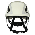 3M SecureFit Safety Helmet, Front Brim, Type 1, Class C, Reflective, Vented, Ractchet (6-point), White X5001VX-ANSI